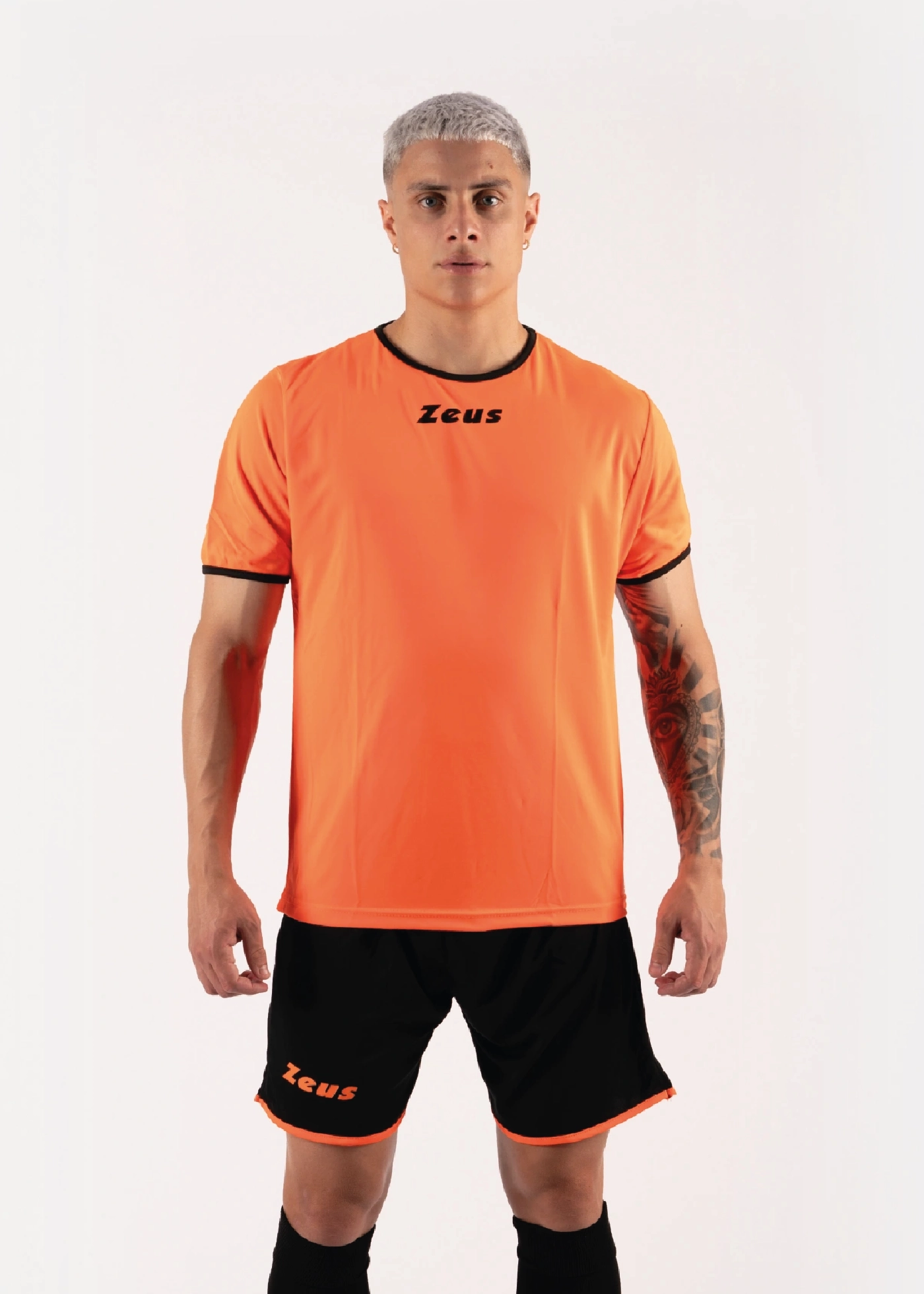 ARANCIO FLUO/NERO